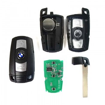 BMW 3/5 Series X5 X6 CAS3 CAS3+ 3 Button Remote Key 315433868 With ID46 Chip (TY)