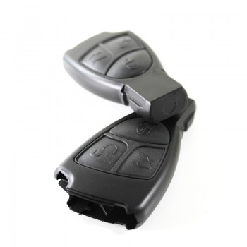 3 button smart remote key shell for Mercedes benz without logo  