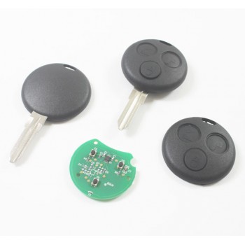 Mercedes Benz MB Smart For two 3 button Remote key Keyless Entry 433mhz