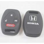 Honda 4 button (3+1) with panice silicone key shell