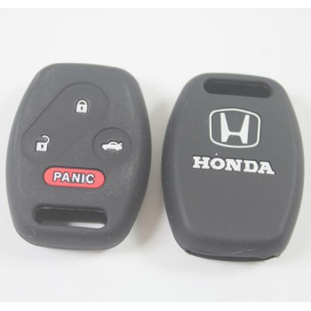 Honda 4 button (3+1) with panice silicone key shell