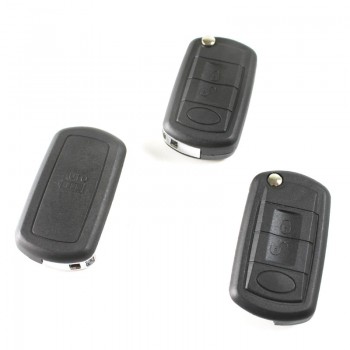 Land Rover 3 Button Modified Folding Flip Smart Remote Key 433MHZ Without CHIP Uncut Blade