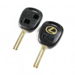 Lexus 2 Button Remote Key Shell TOY48 (Short)  