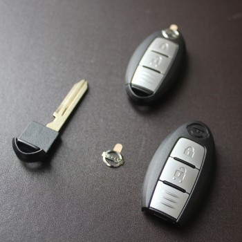 Nissan 2 button smart remote key FSK315MHz/433MHZ PCF7952LTT