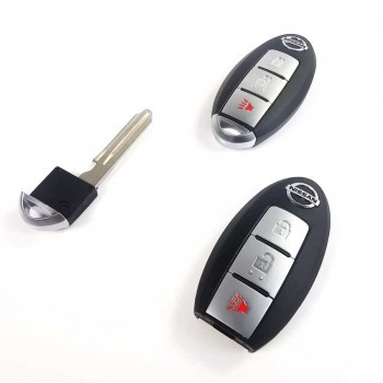  Nissan 3 button FSK315MHZ Smart Remote Key ID46 Chip FCC ID: CWTWB1U808 2011-2017 CUBE JUKE QUEST LEAF VERSA NOTE