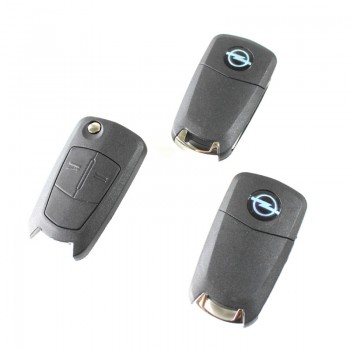 Opel flip remote key shell 2 button  