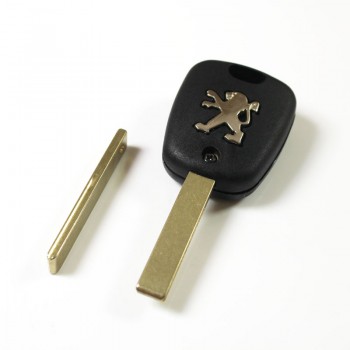 Peugeot 2 button remote key 433MHZ ID46 with groove