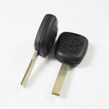 Peugeot 307 2 Button 433MHZ ID46 with HU83 groove without logo