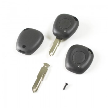 Renault 1 button remote car key shell