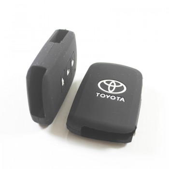 Toyota 3 Button Smart Car key Silicone Key Cover