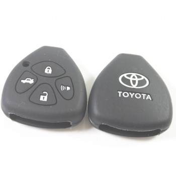 Toyota 4 button silicone key holder