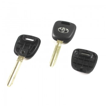 Toyota Transponder Key Shell TOY43 with Groove (Inside Available For TPX1,TPX2)