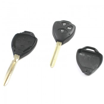 Toyota remote key shell 3 button TOY43