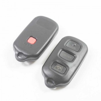 Toyota replacement 4 button (3+1) remote key shell