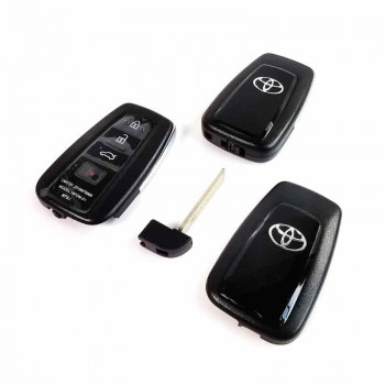 Toyota 3+1 Buttons Smart Remote Control Car Key Case for Prius Camry 2016 2017 2018 RAV4 2019  