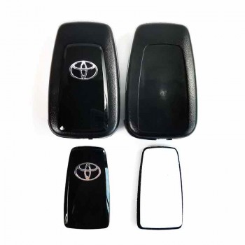 Toyota 3+1 Buttons Smart Remote Control Car Key Case for Prius Camry 2016 2017 2018 RAV4 2019  