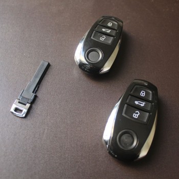 VW Touareg 3 Button Smart Remote Key Keyless 315/433/868MHZ With ID46 Chip 