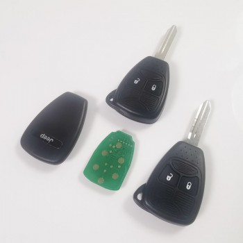 Chrysler Dodge Jeep 2 Button 433MHz Remote Key with ID46 Chip