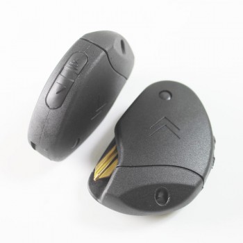 Citroen Evasion/Synergie/Xsara/Xantia Replacement Remote Key Shell Case 2 Button with Blank Blade