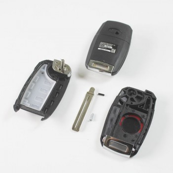 Kia 4 button folding remote key case