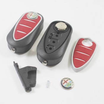 Alfa Romeo 3 button folding remote key shell