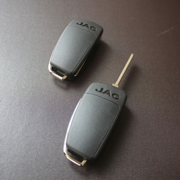 Original JAC T6 2 Button flip remote key