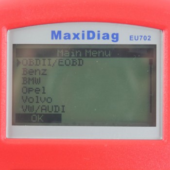 DIAGNOSE EUROPEAN VEHICLES MaxiDiag EU702