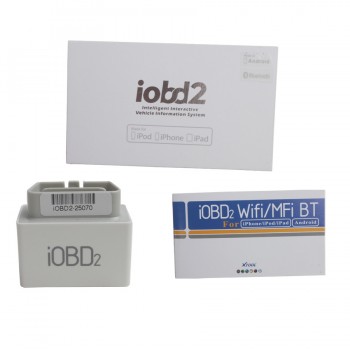 iOBD2 Wireless OBD2 EOBD Auto Scanner Trouble Code Reader for iPhone/Android