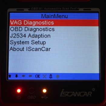Super VAG ISCANCAR VAG KM IMMO OBD2 Code Scanner for VW AUDI Update Online